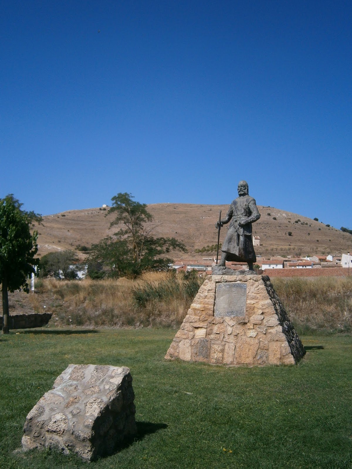 Estatua del Cid en El Poyo del Cid